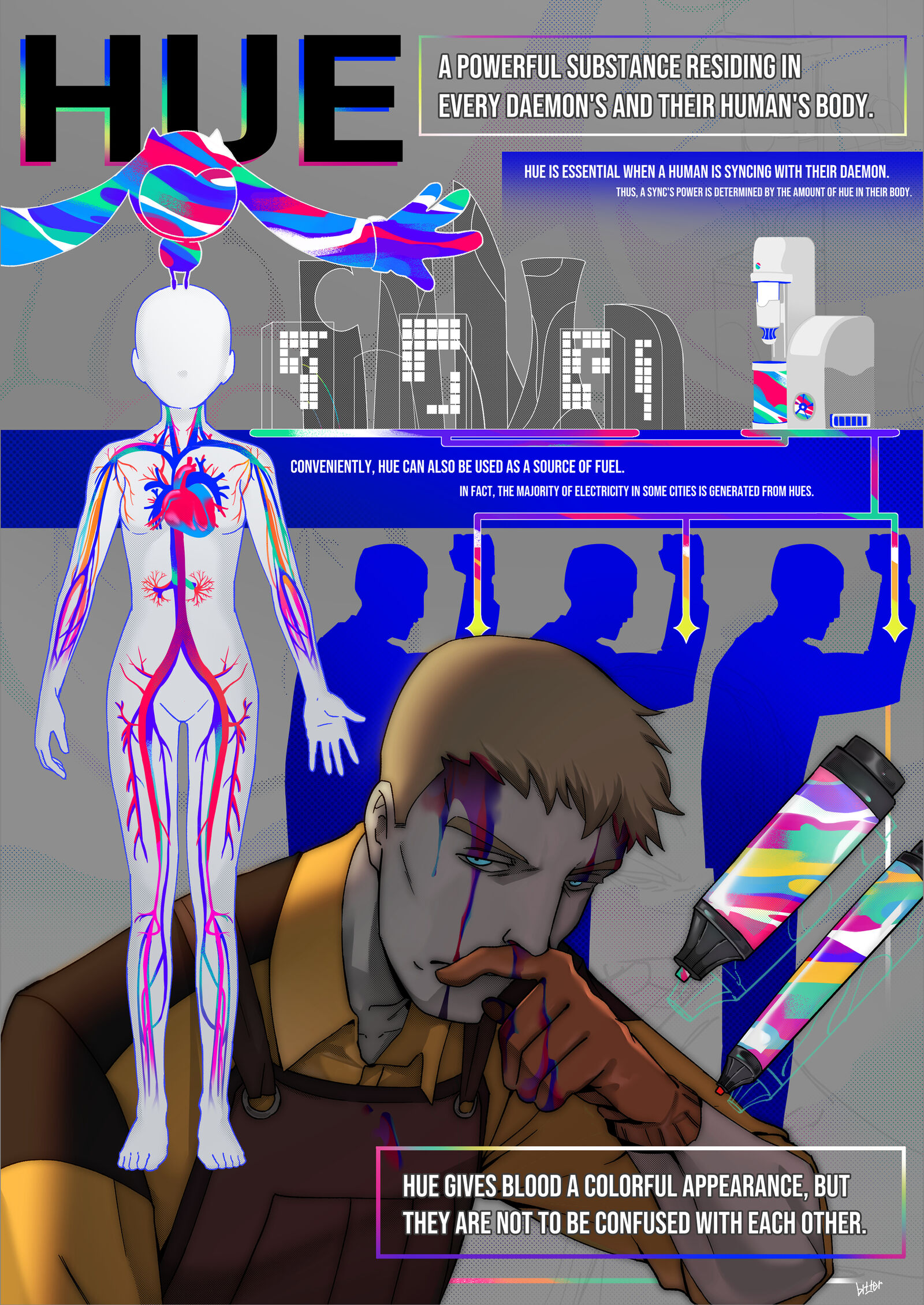 Unbreakable Hue - Comic page