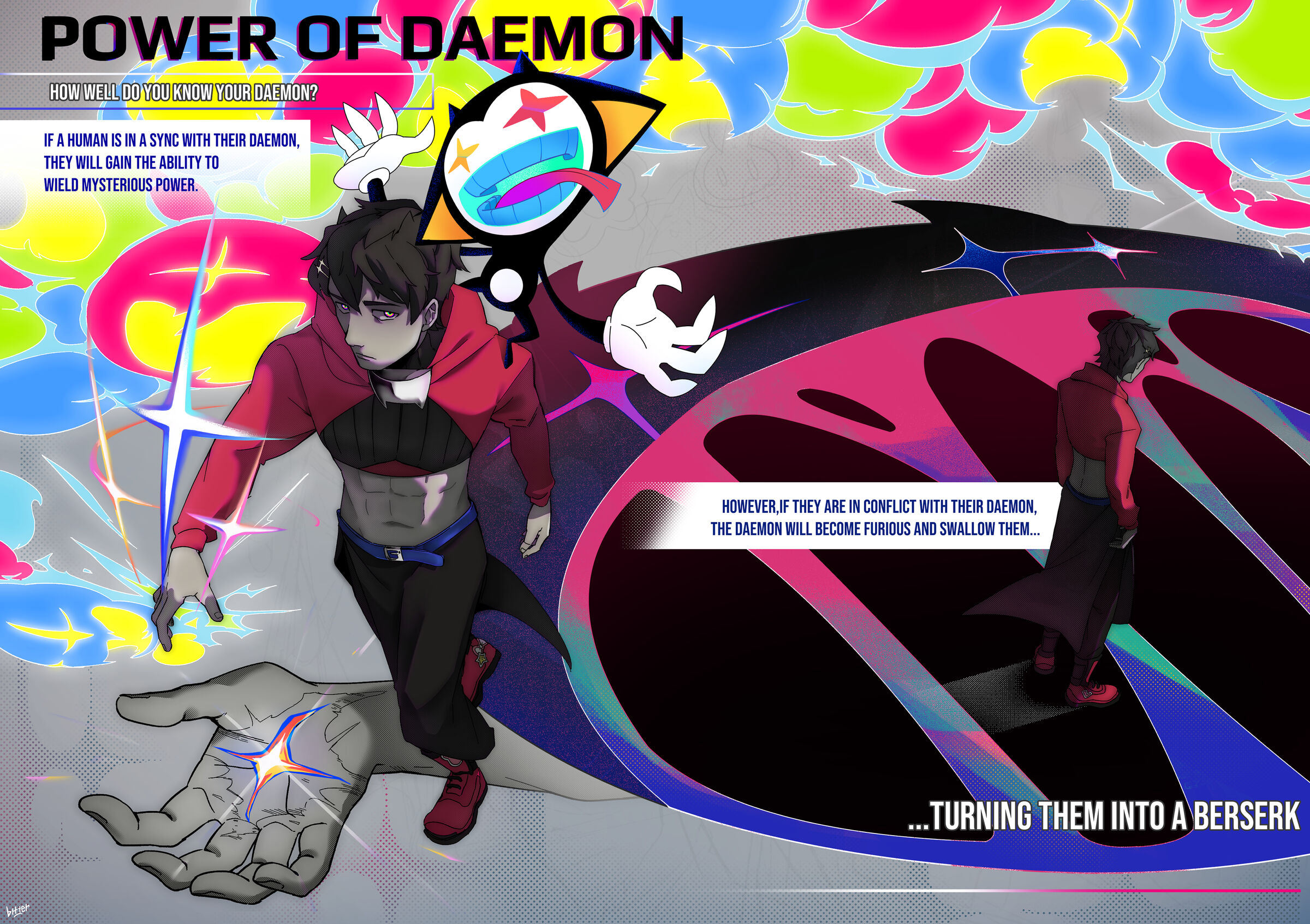 Unbreakable Hue - Double page spread