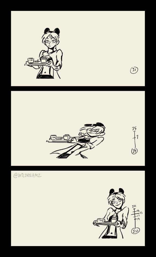 Lunch Tray Jolyne (animation keys)