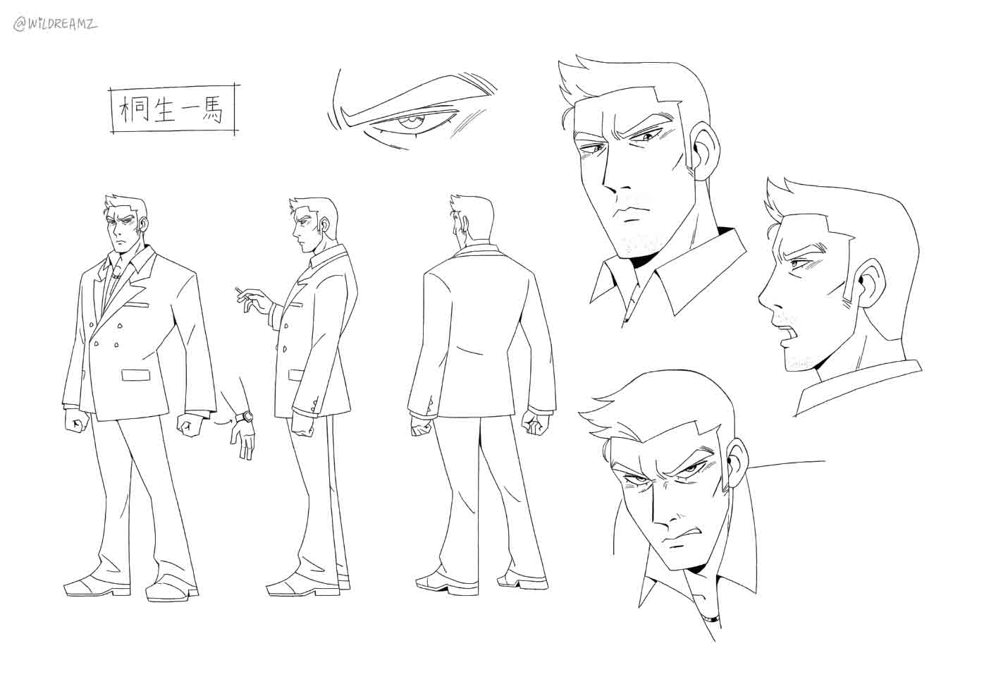 Bubble - Model sheet 1